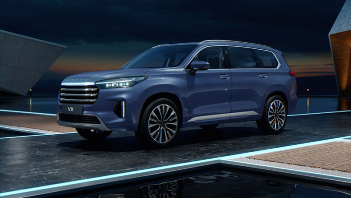 Exeed VX 2023: рестайлинг и новый салон от Mercedes